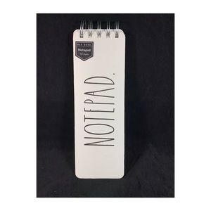 Rae Dunn LL “NOTEPAD” notebook list